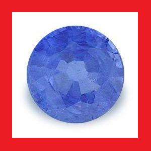 Sapphire (Natural Thailand) - Fine Blue Round Facet - 0.185cts