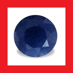 MIDNIGHT BLUE SAPPHIRE - ROUND FACET - 1.585cts