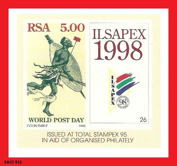 RSA MINI SHEET SACC 921 1995/10/19
