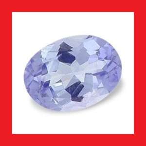 TANZANITE - VIOLET BLUE OVAL FACET - 0.24cts
