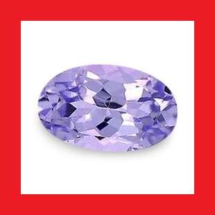 TANZANITE - NICE VIOLET BLUE OVAL FACET - 0.150cts