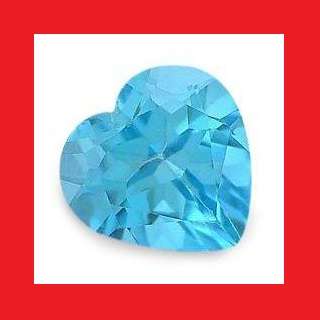 TOPAZ - LONDON BLUE HEART FACET - 0.92cts