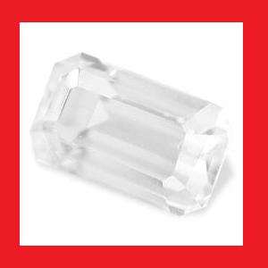 TOPAZ - DIAMOND WHITE OCTAGON FACET - 0.30cts