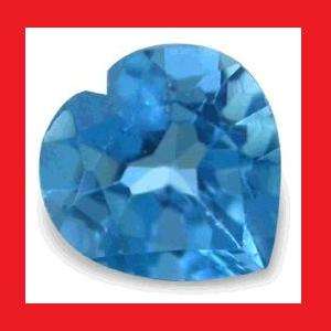 TOPAZ - LONDON BLUE HEART FACET - 1.43cts