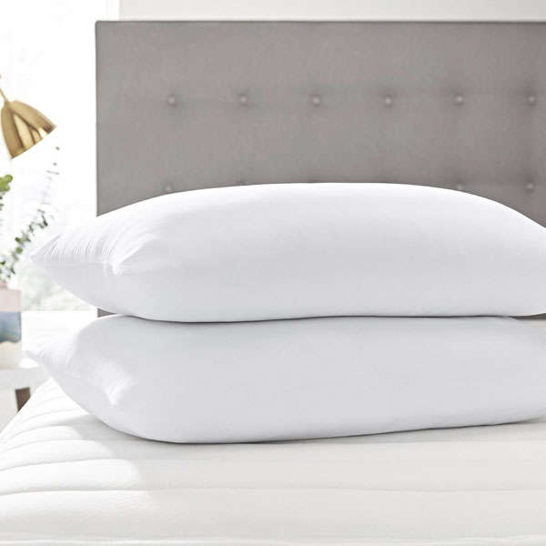 2 Standard Hollow Fibre Pillows