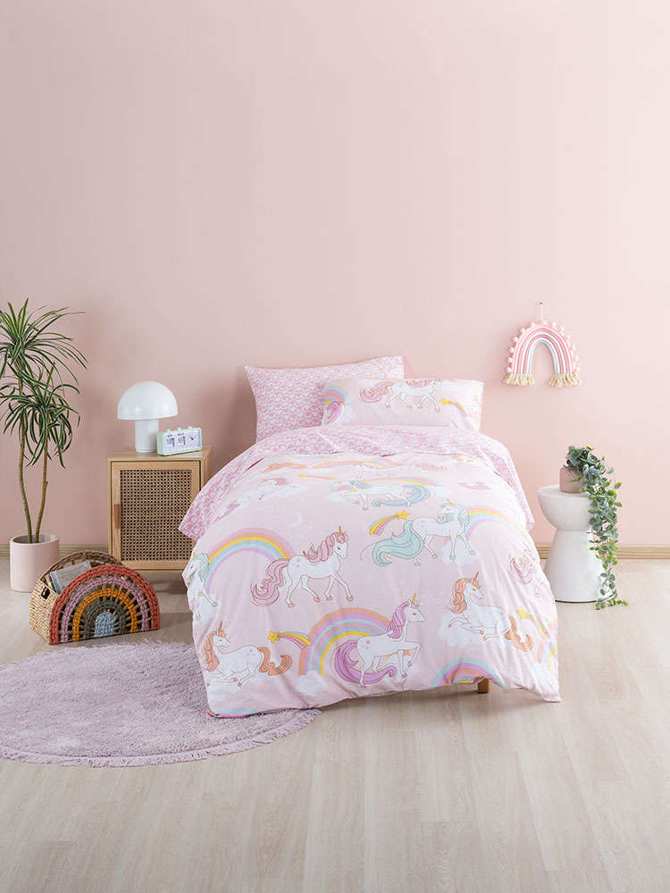 Rainbow Dreams Duvet Cover Set