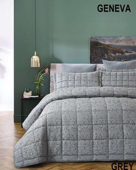 Geneva Jacquard Quilted Comforter