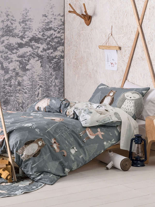 Into The Woods Double Duvet Cover Set