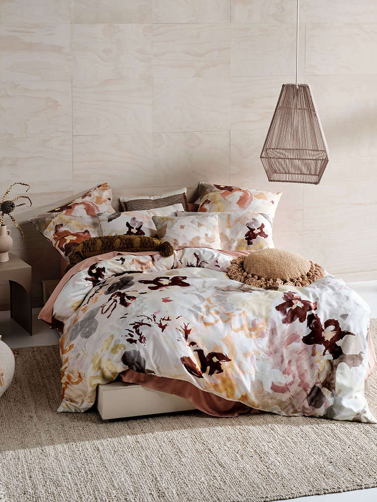 Symphony Vanilla Duvet Cover Set