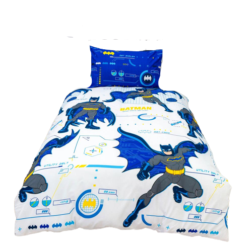 Batman White Duvet Cover Set