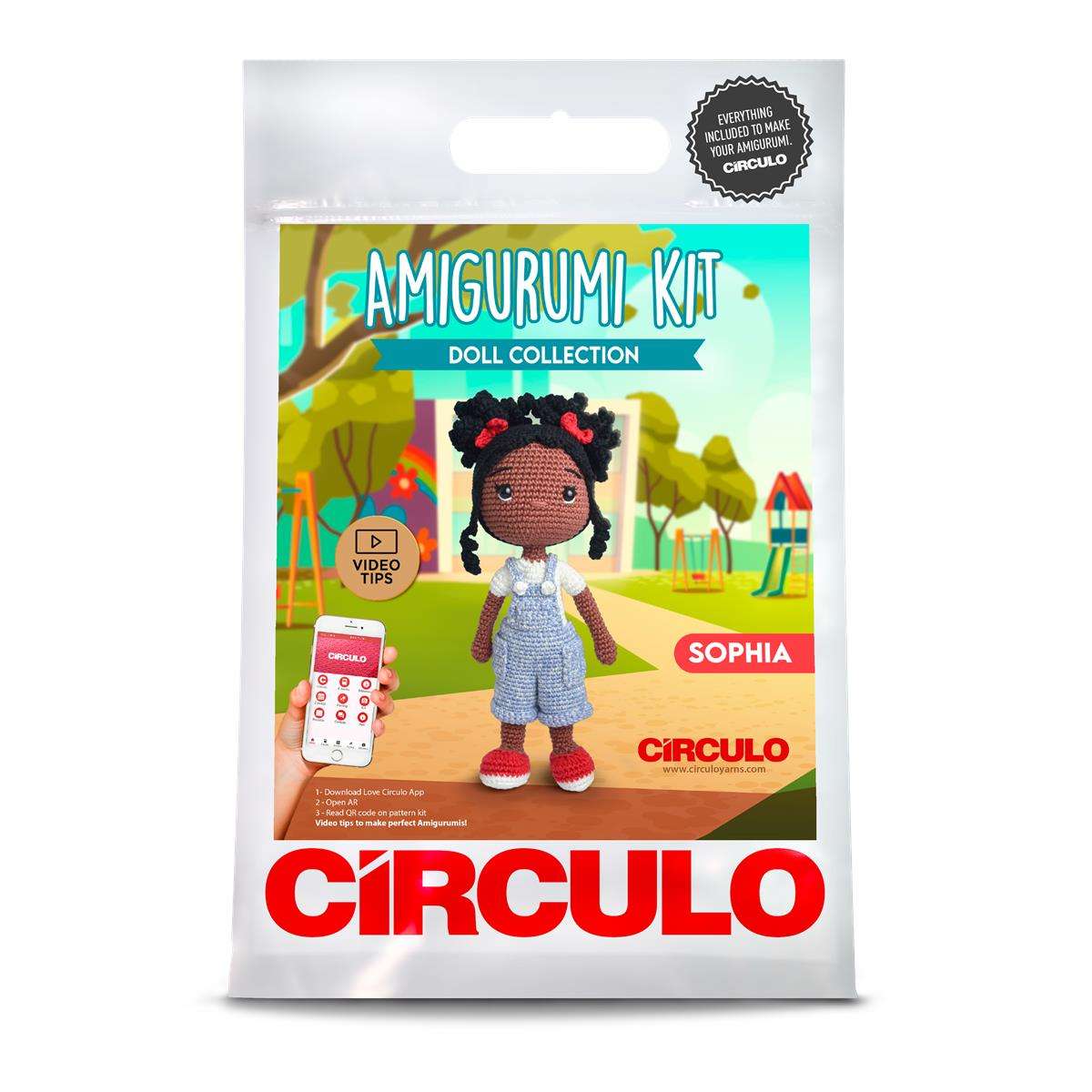 Circulo Amigurumi Kit - Doll Collection Sophia