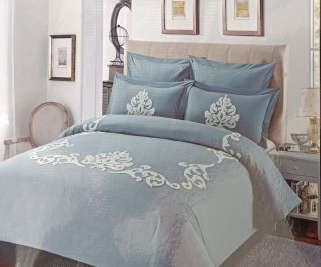 Mia Blue Duvet Cover Set