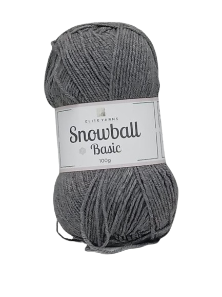 Snowball Basic 100g Wool- Grey