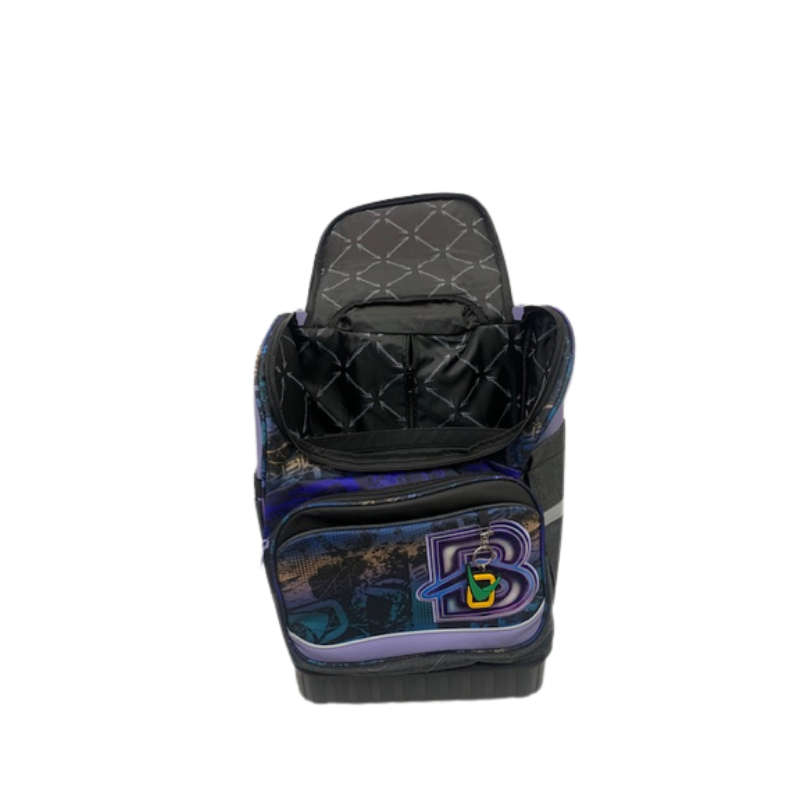Boomerang Legand Hardbase XL Trolley- Purple Print /Grey