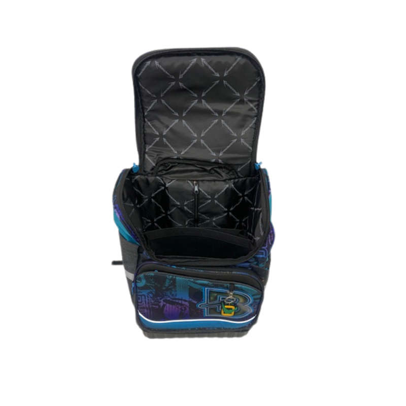 Boomerang Legand Hardbase XL Trolley- Blue Print /Grey