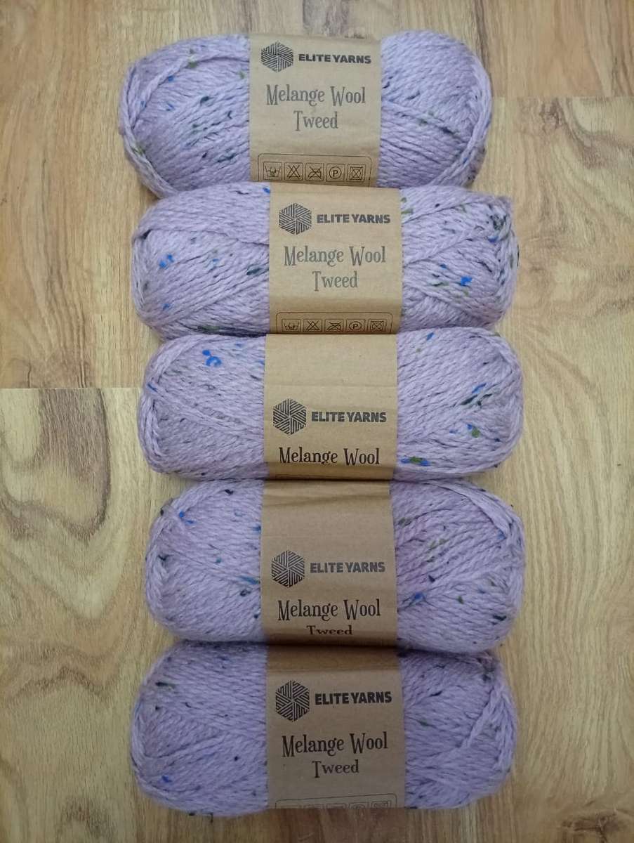 Melange Wool Dk (5x100G) Packet -M1418