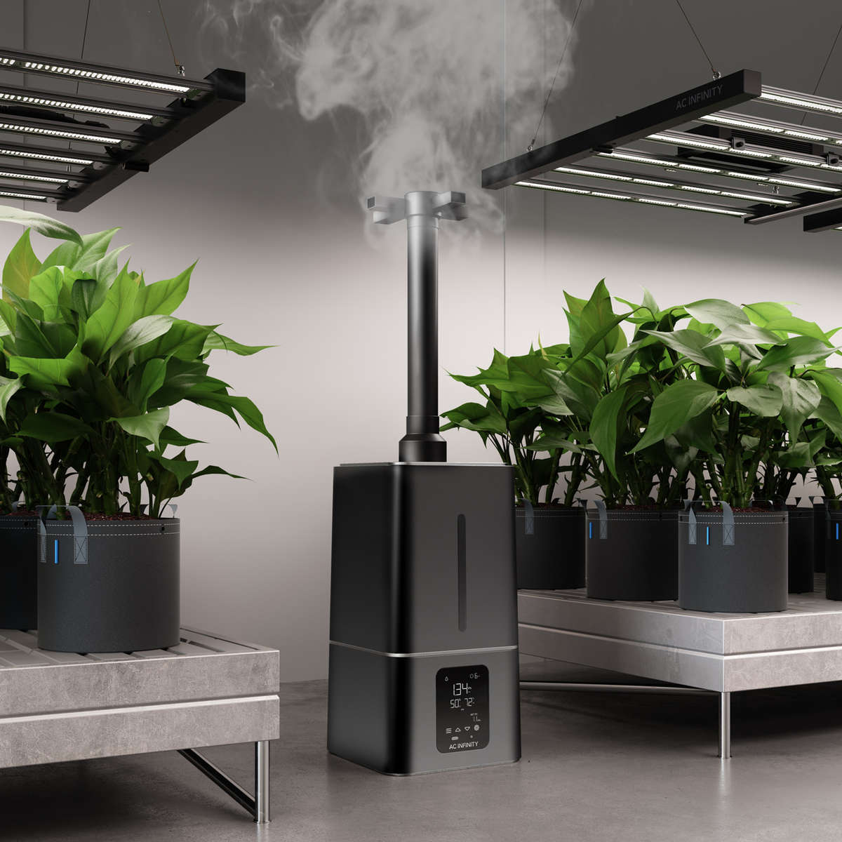 AC INFINITY CLOUDFORGE T7 GEN2, ENVIRONMENTAL PLANT HUMIDIFIER, 15L, SMART CONTROLS, TARGETED VAP...