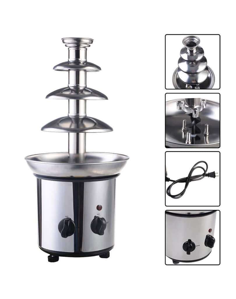 Ottimo 3 Layer Stainless Steel Chocolate Fountain