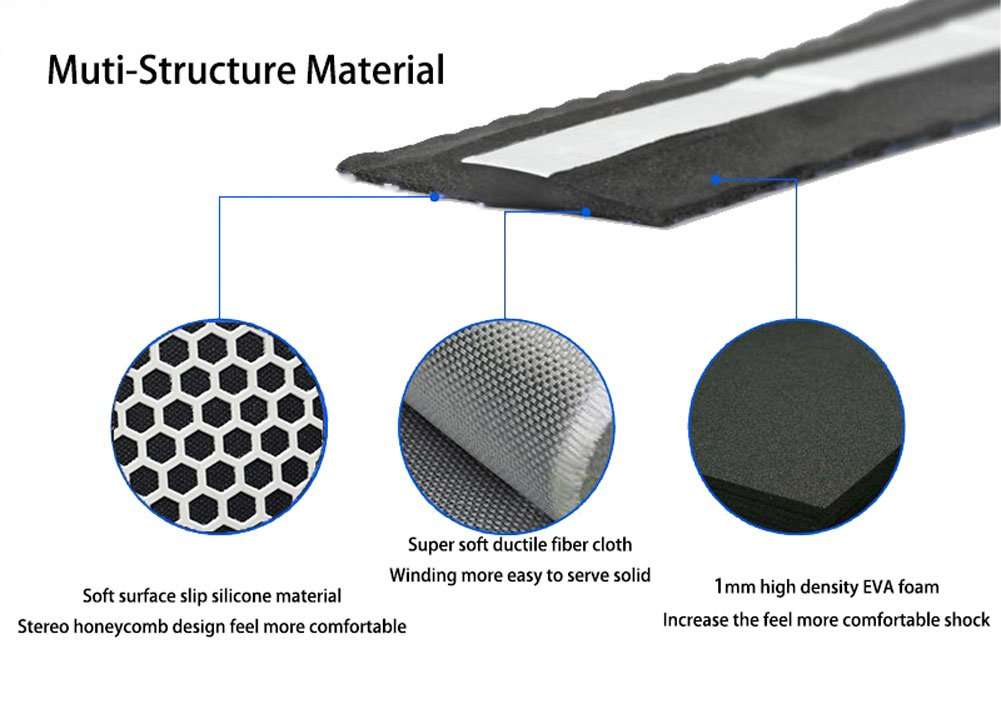 Fluir Pro Honeycomb Silicone Bicycle Handlebar Tape