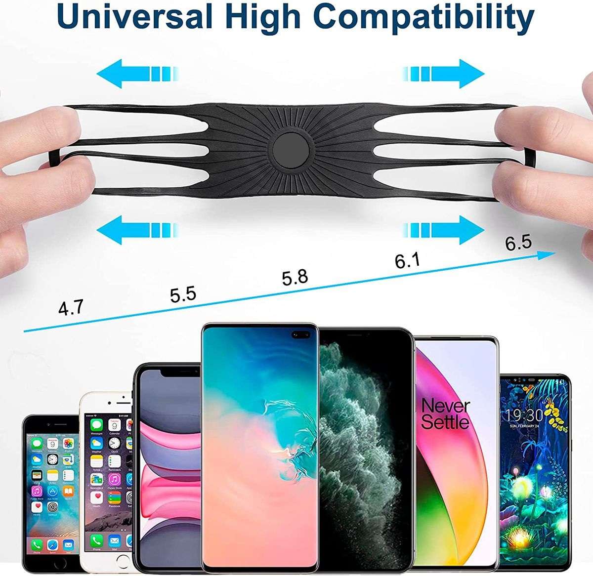 Fluir Essential Bicycle 360 Rubber Phone Holder