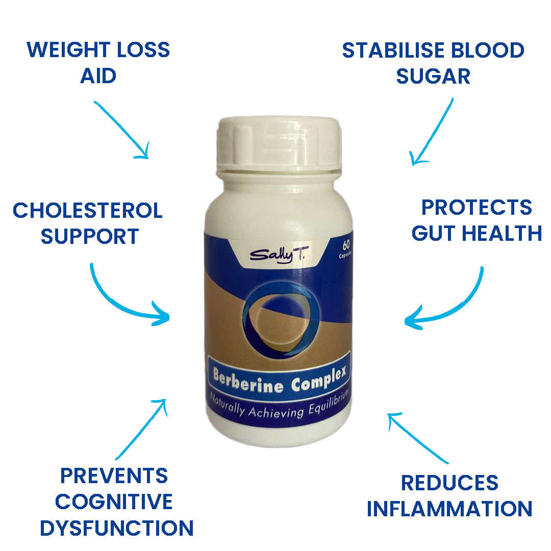 Sally T. Berberine Complex 60 Capsules