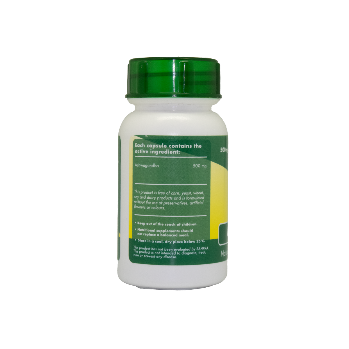 Sally T. Ashwagandha 500mg/capsule, 60 Capsules. Sleep and stress.