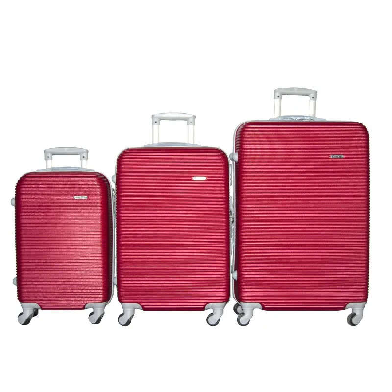 3 Piece Hard Outer Shell Luggage Set - 31inch
