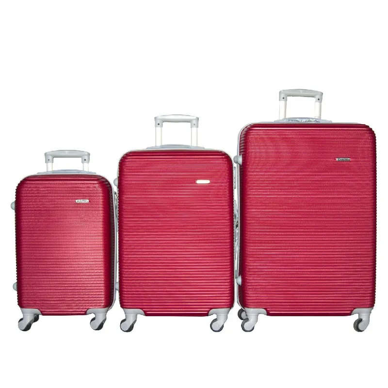 3 Piece Hard Outer Shell Luggage Set