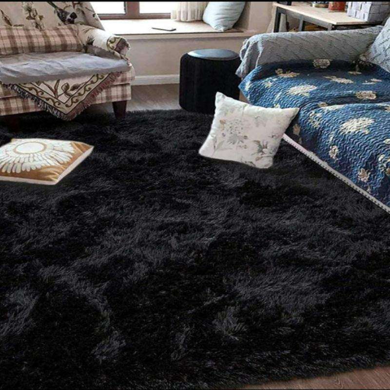 Black Shadded 2-tone Rug/Capert(200x150)
