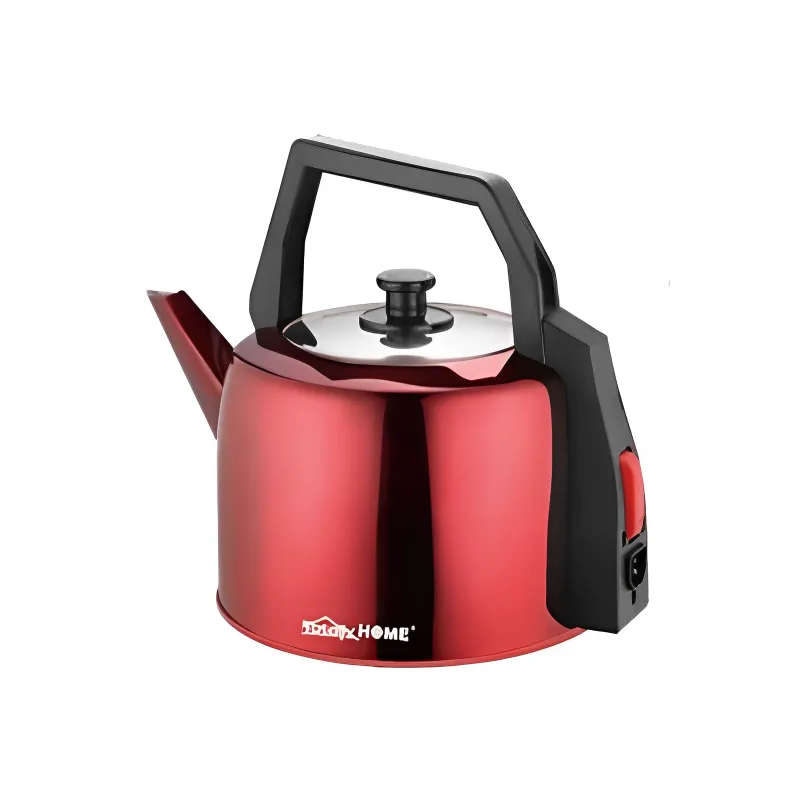 Electric Stainless Steel Kettle - Red