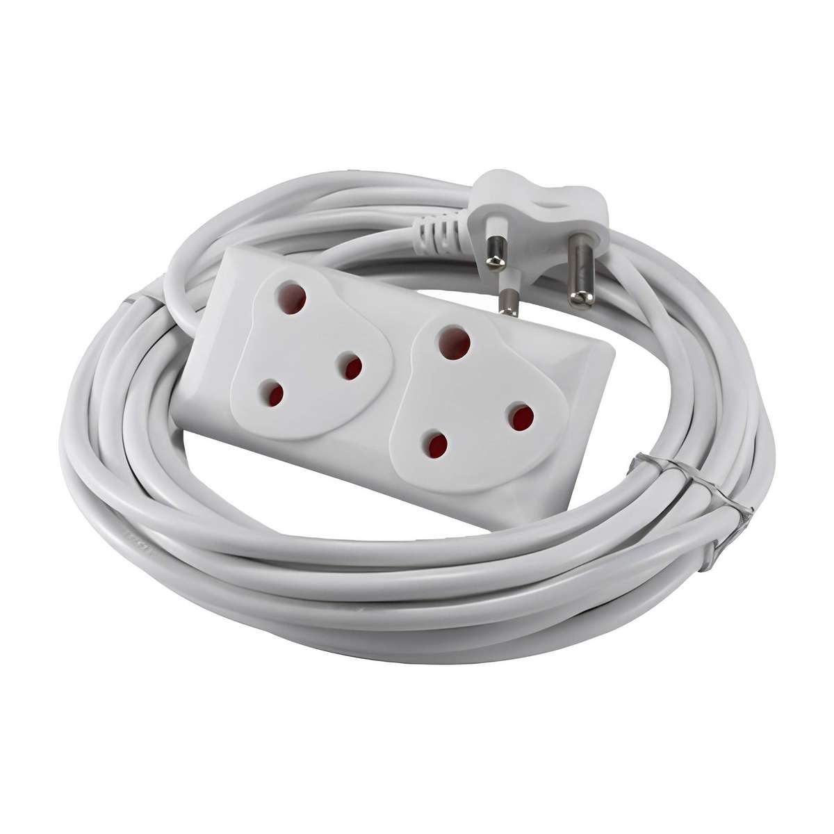 Extension Cord With A Two-Way Multi-Plug Extension Lead