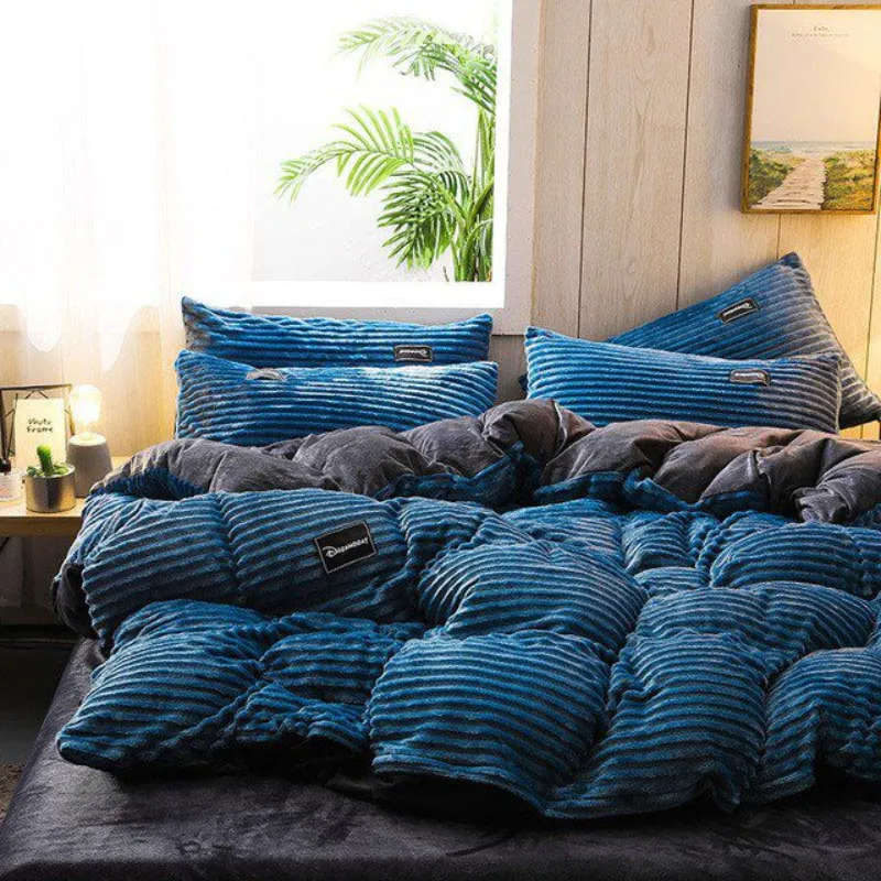 Flannel Corduroy Comforter - 220x235cm