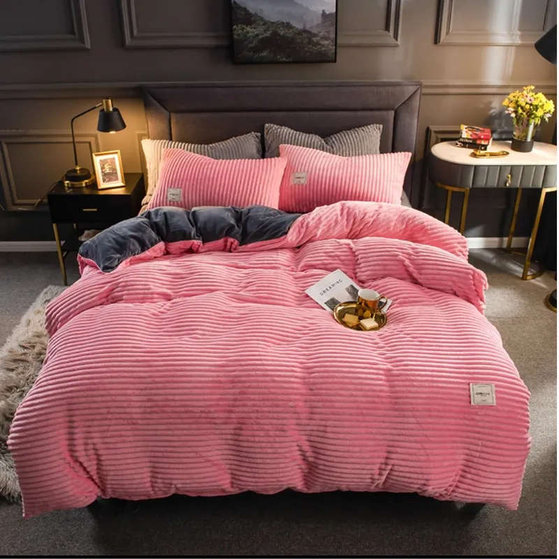 Striped Duvet Cover Set