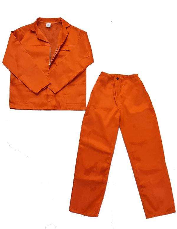 SMTE 2 Piece Conti suit - Orange - SA 44 with keychain