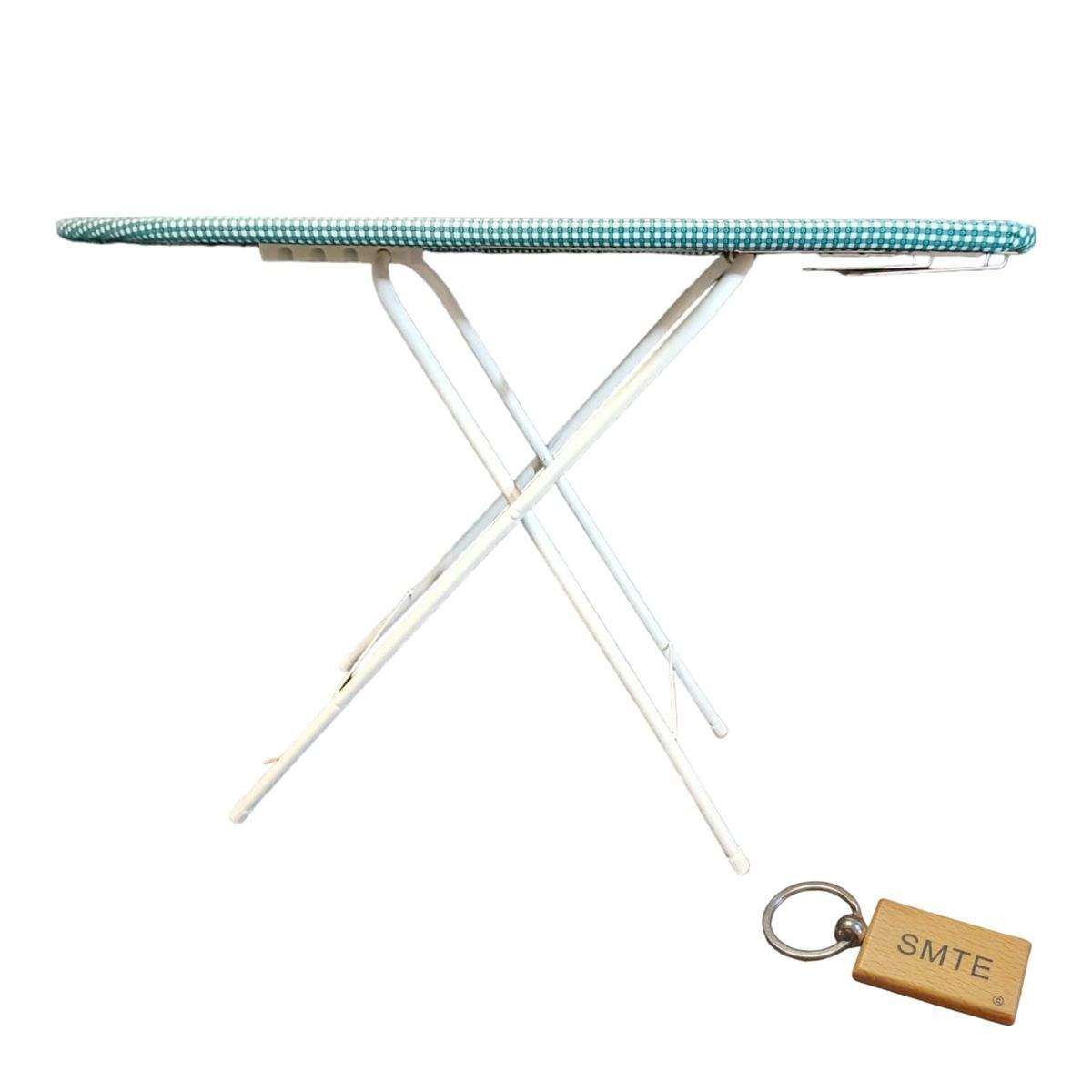 SMTE ProBoard Deluxe Premium Ironing Board-Type 1-S - Blue with keychain