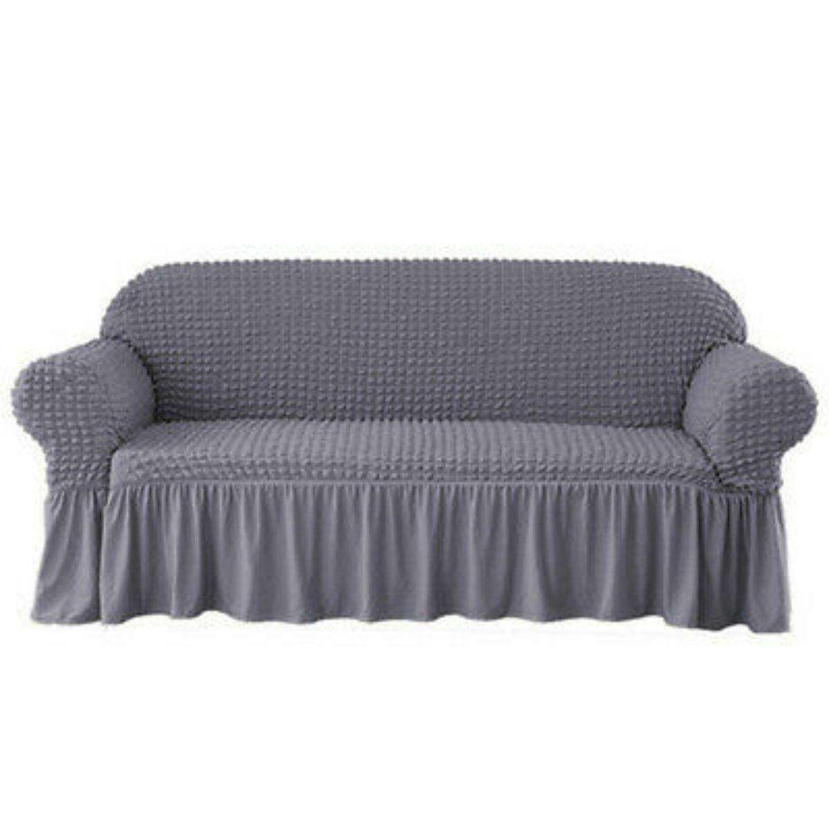 SMTE Sofa Cover - Light Grey with keychain