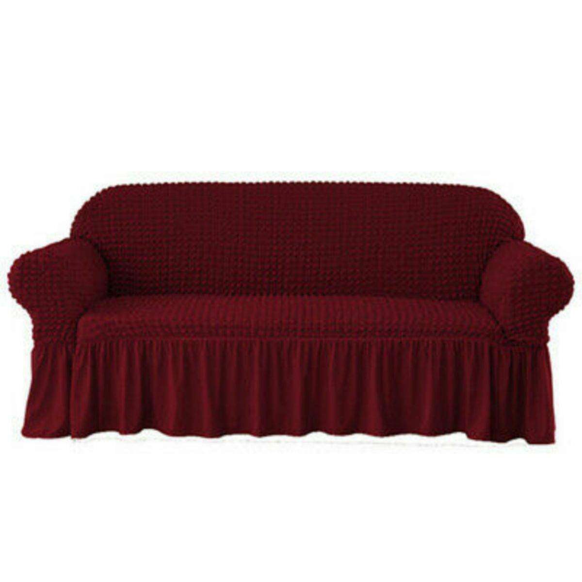 SMTE Sofa Cover - Maroon with keychain