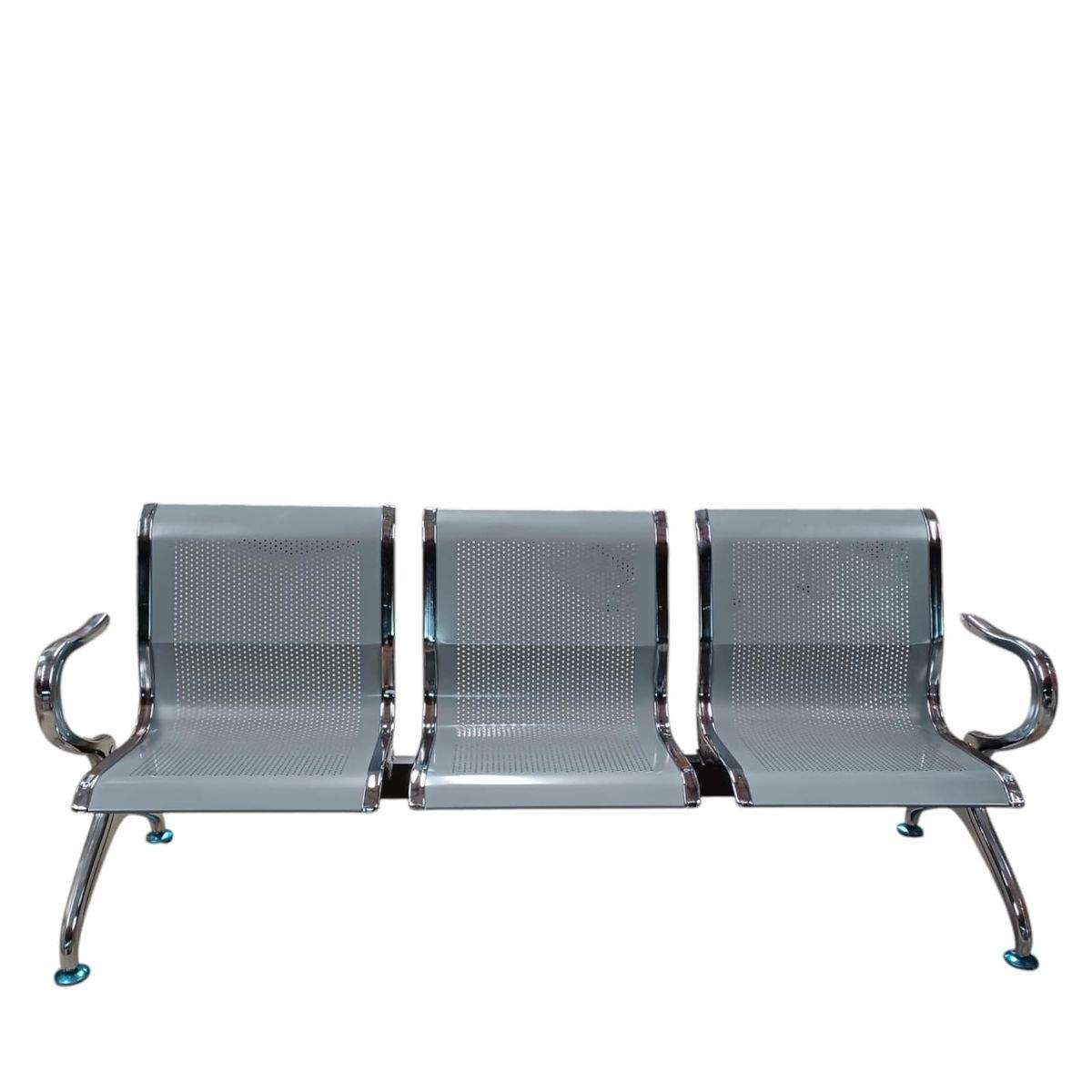 SMTE - 3 Seater Metal Reception Bench S503 with keychain