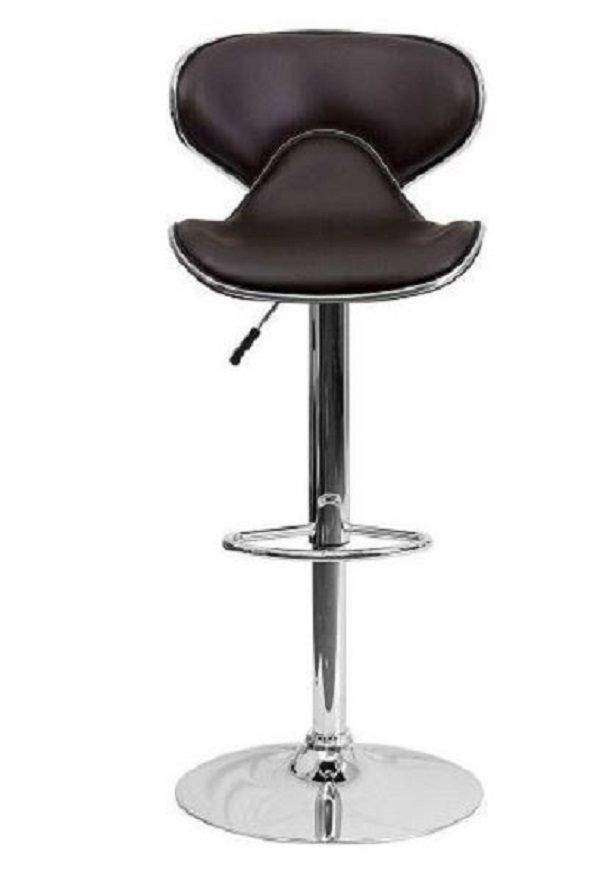 SMTE Modern Sports Barstools - Brown with keychain