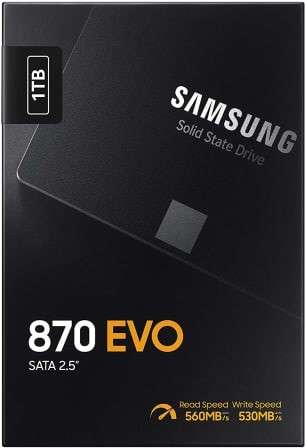 1TB SSD SAMSUNG EVO 870 2.5"