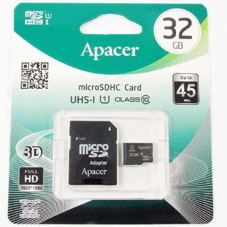 SD CARD APACER 32GB CLASS 10(SD002)