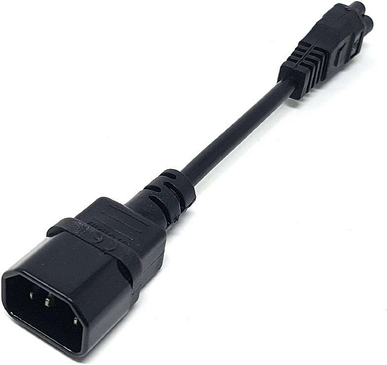 POWER CABLE STD TO CLOVER 15CM ADAPTER