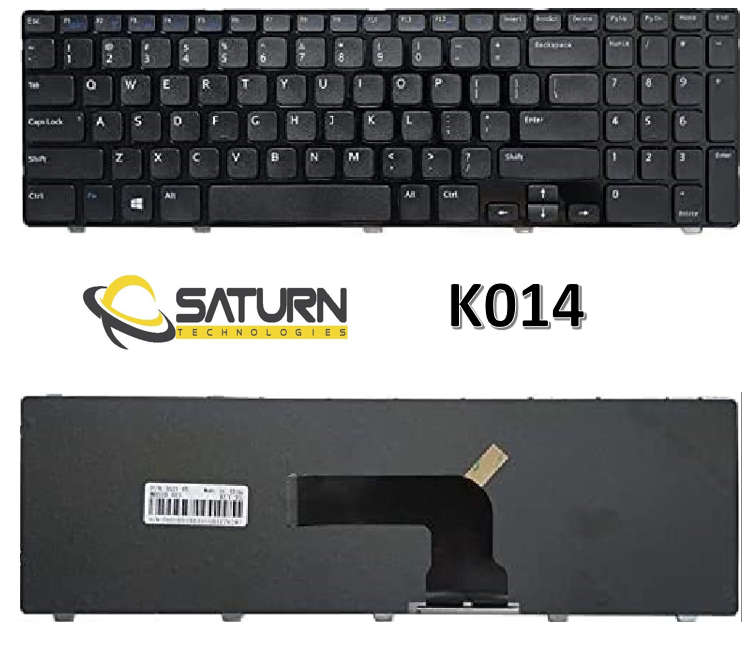 LT KB DELL 15-3521 3540 US BLACK (K014)