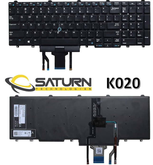 LT KB DELL E5550 E5570 + BACKLITE(K020)