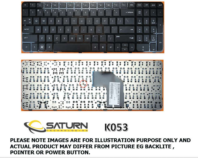 LT KB HP G6-2000 NORMAL BLACK US(K053)