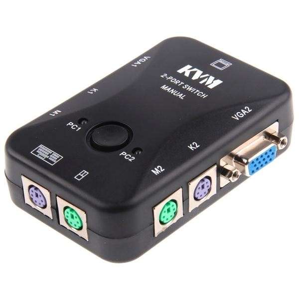 KVM SWITCH 2 PORT PS2 (KVM001)