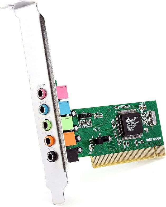 SOUND CARD PCI 6 CHANNEL