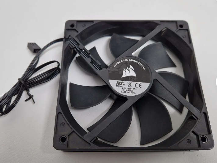 FAN CASE COSAIR 120MM BLACK (CF004)