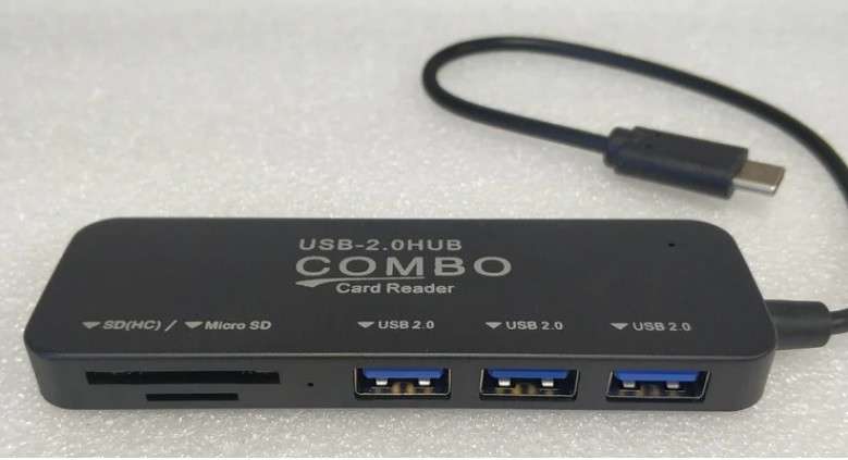 CARD READER COMBO HUB C TYPE (CR003)