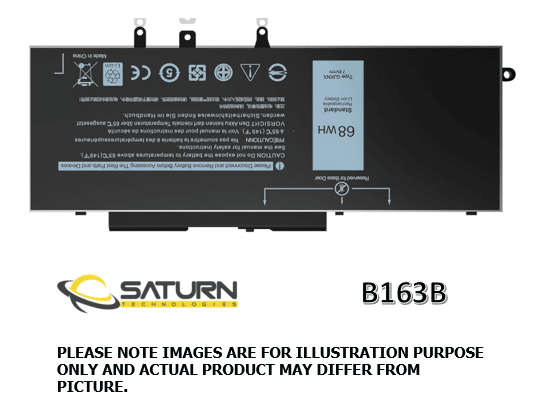 BAT DELL E5580 5480 GJKNX 68WH GEN(B163B)